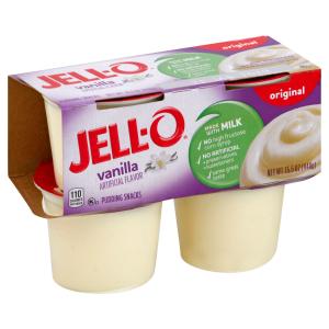 jell-o - 4pk Pudding Vanilla