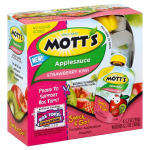 mott's - Aplsce Strwberry Kiwi Pch 4pk
