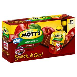 mott's - Apple Sauce Cinnamon Pch 12pk