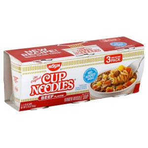 Nissin - Cup Noodles Beef Flavor
