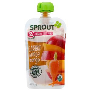 Sprout Foods - Carrot Apple Mango