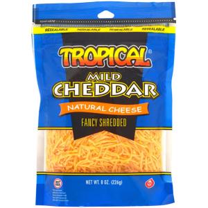 Tropical - Chse Cheddar Shreds