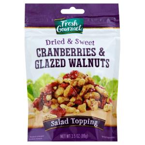 Fresh Gourmet - Cranberries Glazed Walnuts