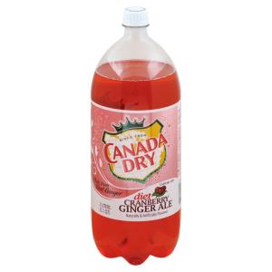 Canada Dry - Diet Cranbry Ginger Ale 2 Ltr