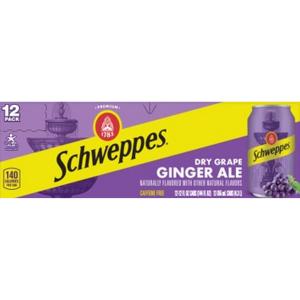 Schweppes - Dry Grape Ginger Ale
