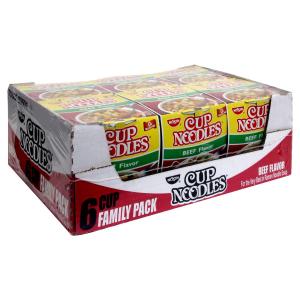 Nissin - Cup Noodles Fam Pack Beef