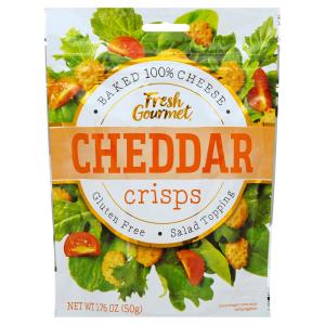 Fresh Gourmet - Fg Cheese Crisps Cheddar