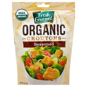 Fresh Gourmet - fg Croutons Organic Seasoned