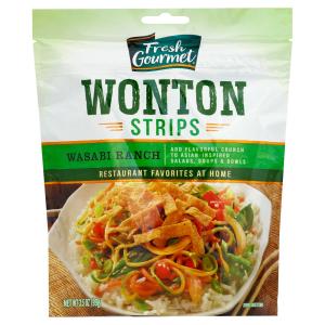 Fresh Gourmet - Wonton Strips Wasabi Ranch