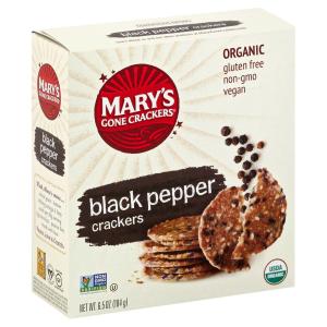 mary's Gone Crackers - Gluten Free Blackpepper Crackers