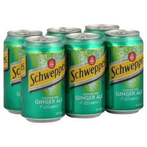 Schweppes - Ginger Ale 6Pk12oz