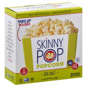 Skinny Pop - Gluten Free Microwave Popcorn
