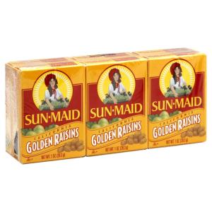 sun-maid - Golden Raisins Carton