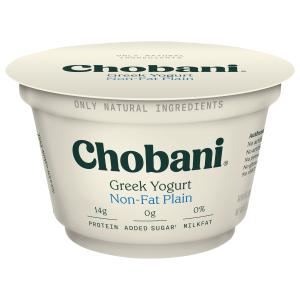 Chobani - Non-fat Plain Greek Yogurt