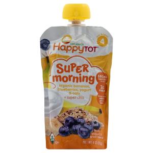 Happy Tot - Stage 4 Banana Blueberry Ygrt Oats Pch