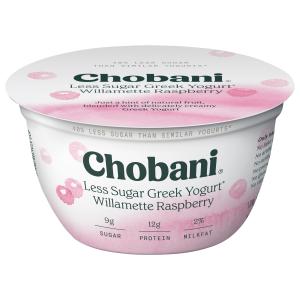 Chobani - Less Sugar Willamette Raspberry Yogurt