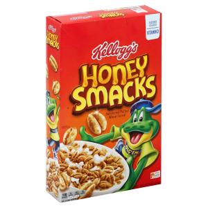 kellogg's - Honey Smacks Sweet Puff Wheat Cereal