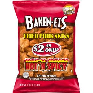 Baken-ets - Hot Spicy Fried Pork Skins