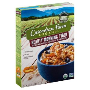 Cascadian Farm - Hearty Morning Fiber Breakfast Cereal