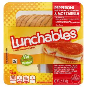 Oscar Mayer - Lunchables Basic Pep Mozz