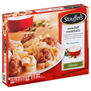 stouffer's - Meatballs Swedish Red Box