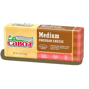 Cabot - Medium Cheddar Bar