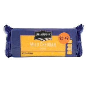 Urban Meadow - Mild Cheddar Cheese Bar
