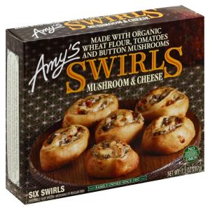 amy's - Mushroom Cheese Swirls