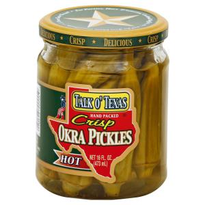 Talk o'texas - Okra Pickled Hot