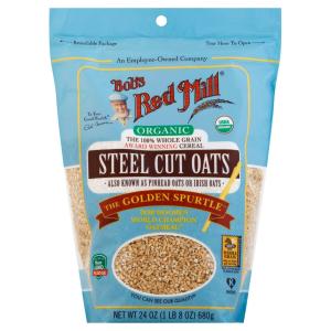 bob's Red Mill - Steel Cut Organic Oats Golden Spurtle