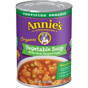 annie's - Organic Vegtable Soup W Farm Shape Pasta