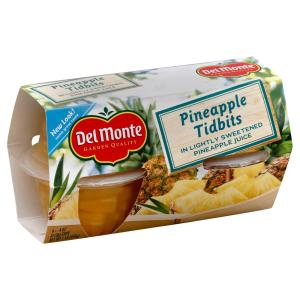 Del Monte - Pineapple Para Frt to go 4pk
