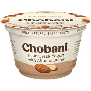 Chobani - Plain Ygrt W Almond Butter