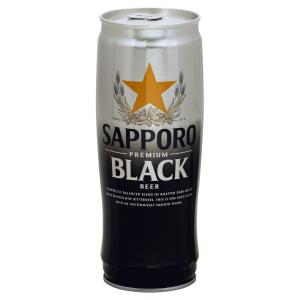 Sapporo - Premium Black Lager 22oz Can