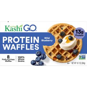 Kashi - Protein Wild Blueberry Waffles