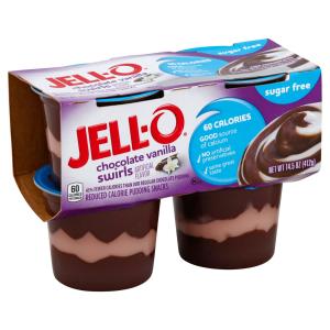 jell-o - Pudding S F Choc Van 4pk