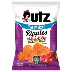 Utz - Red Hot Ripples Party Size
