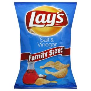lay's - Salt Vinegar Family Size