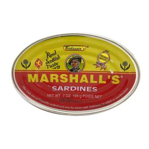marshall's - Sardines Tomato Sauce Oval Tin