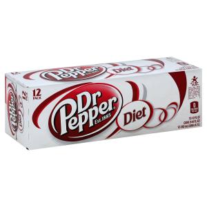 Dr Pepper - Soda dt 12pk