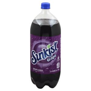Sunkist - Soda Grape 2Ltr