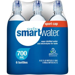 Smartwater - Sportcap 6pk