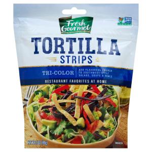Fresh Gourmet - Tortilla Strip Tri Color