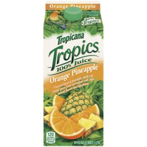 Tropicana - Tropics Orange Pineapple Juice
