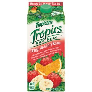 Tropicana - Tropics Orange Straw Ban