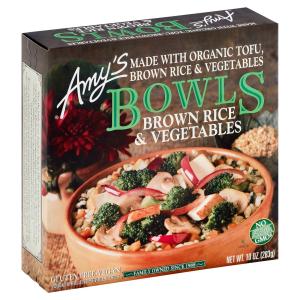 amy's - Brown Rice Vegetable Bowl