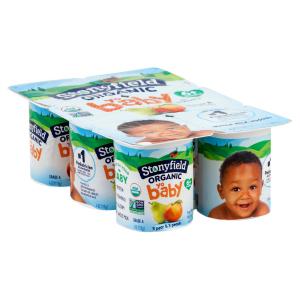 Stonyfield - Yobaby Yogurt Peach Pear 6pk