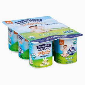 Stonyfield - Yobaby Yogurt Vanilla 6pk